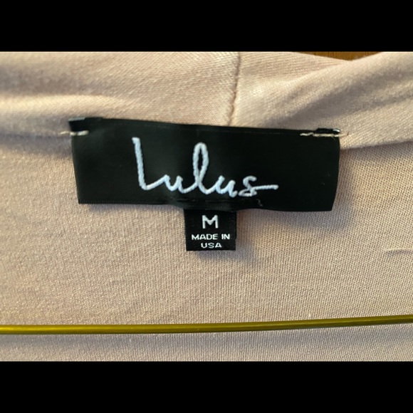 LULUS ALL THE RIGHT MOVES WRAP DRESS (MEDIUM) - Picture 4 of 4